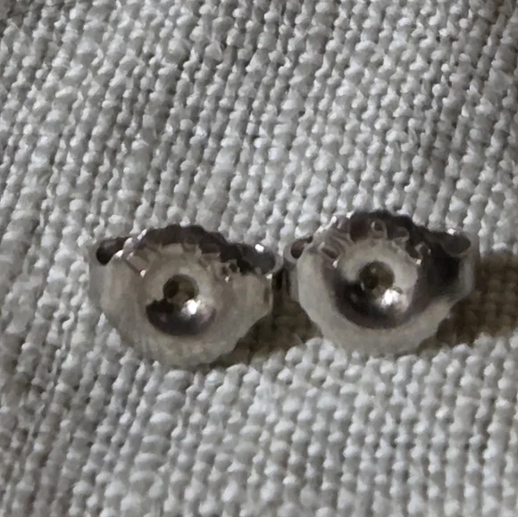 David Yurman Cable Candy Metro Hoop Earrings with Blue Sapphire, SS - Picture 11 of 14